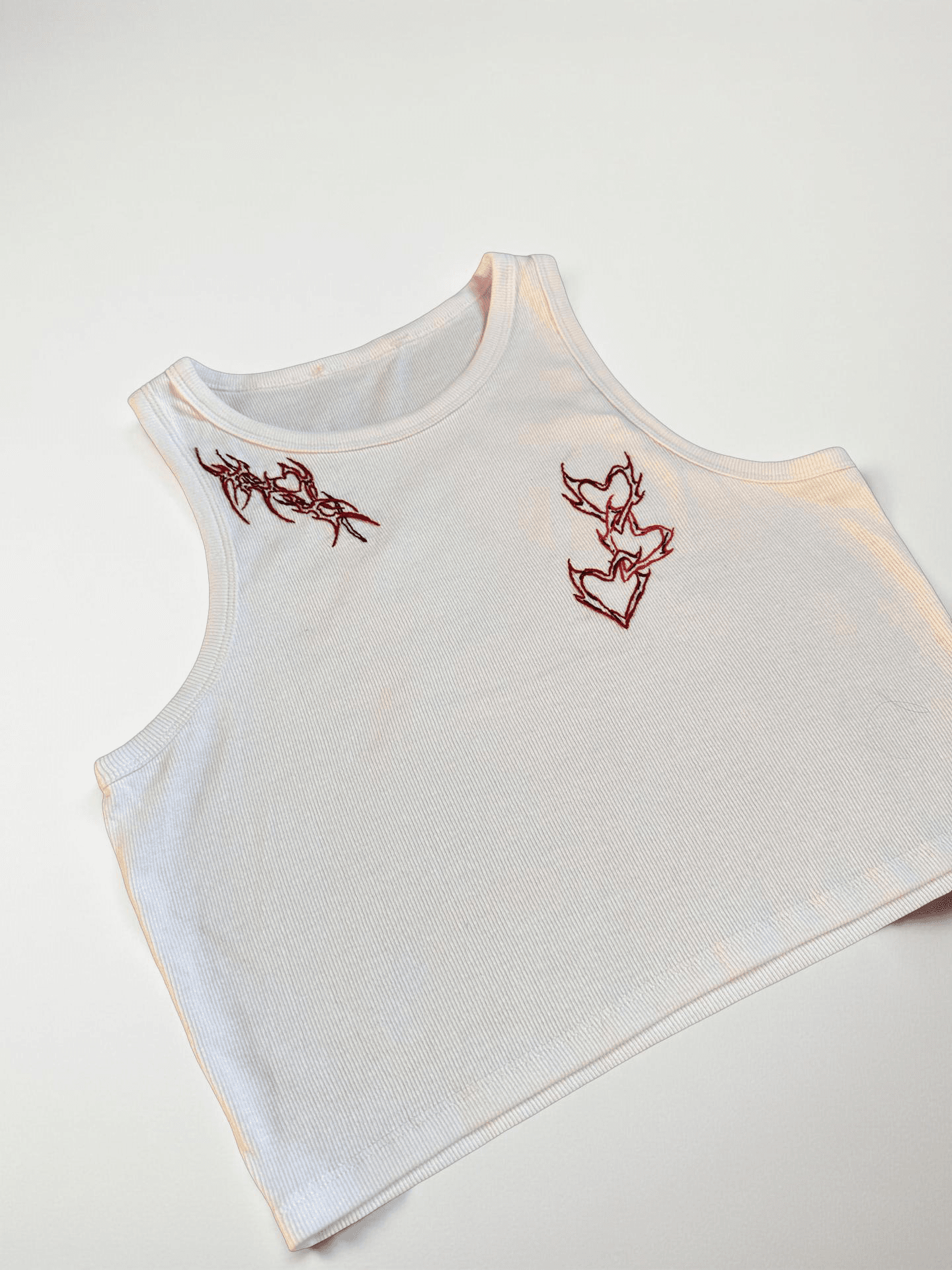 Thorny Hearts Crop Tank 2