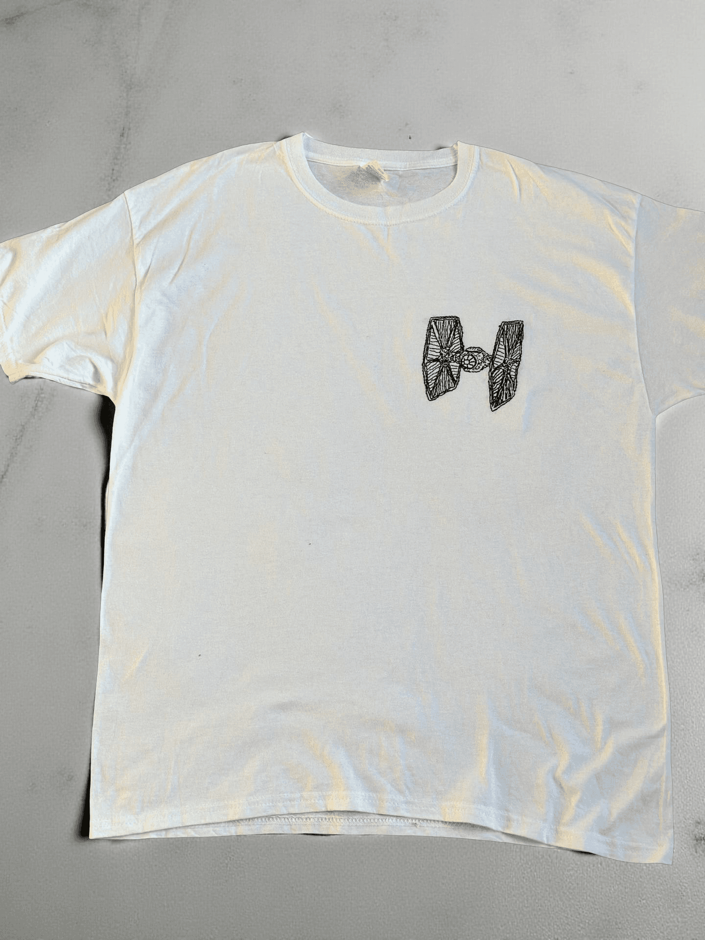 TIE Fighter Embroidered Tee