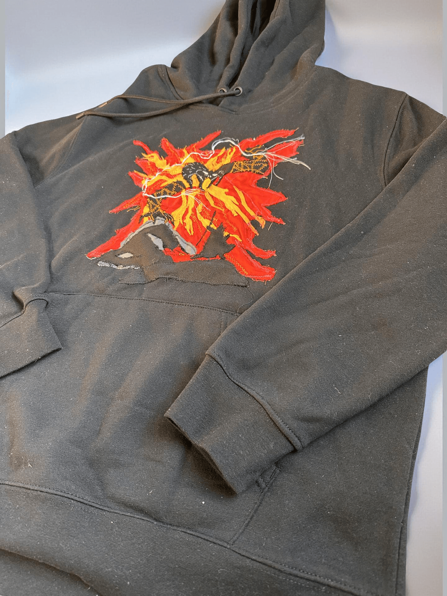 Anime Fire Warrior Hoodie 3
