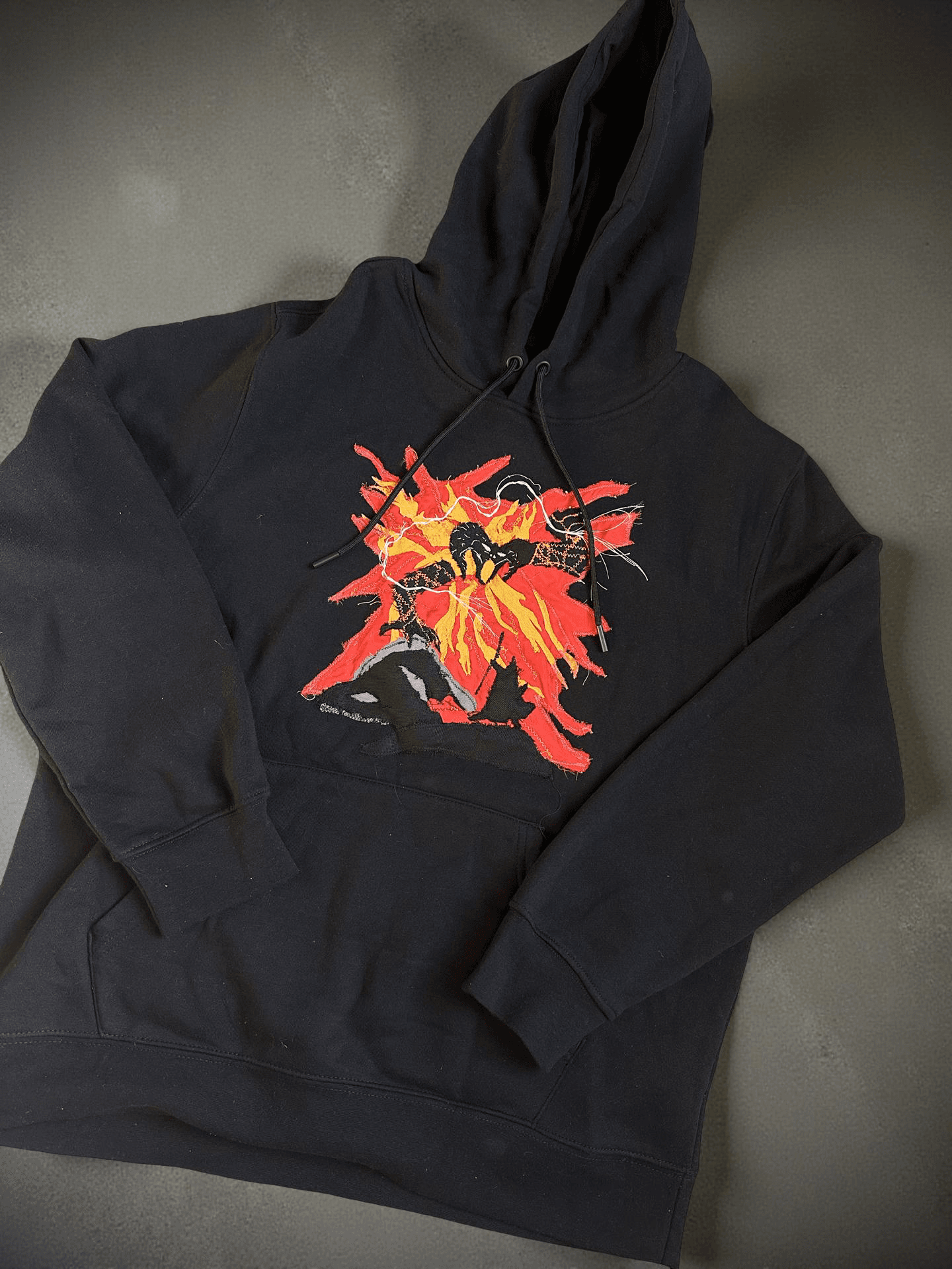 Anime Fire Warrior Hoodie
