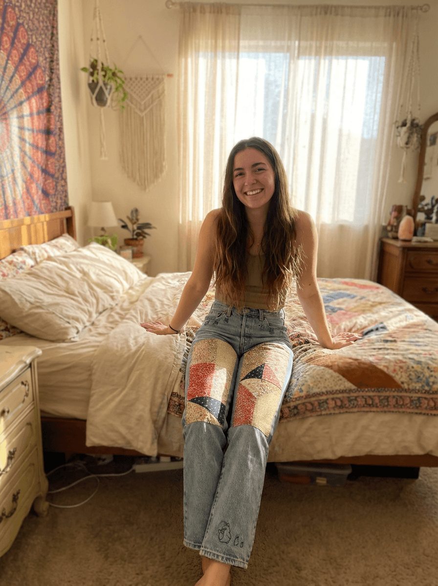 Patchwork Quilt Jeans 4