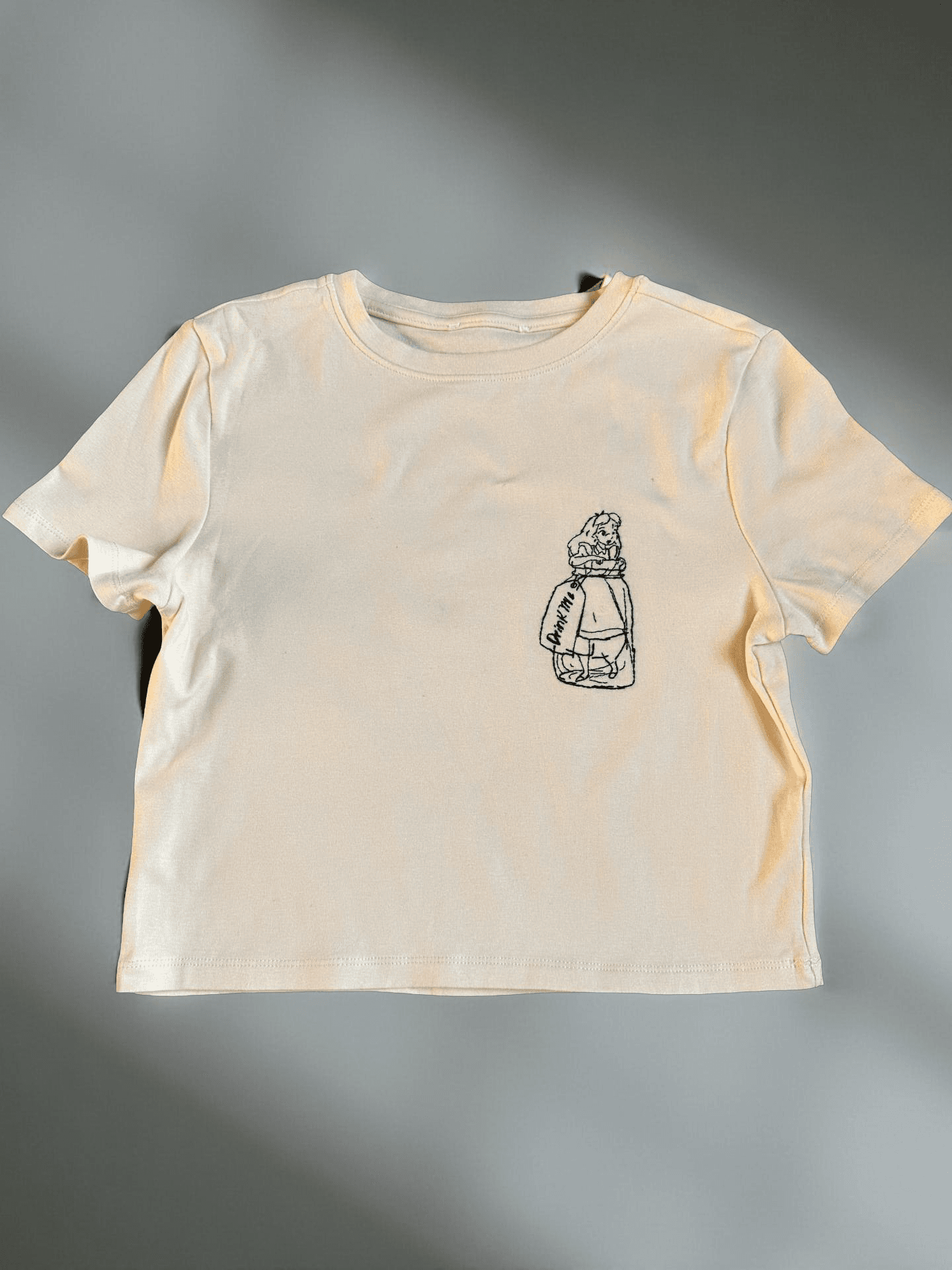 Alice 'Drink Me' Tattoo style T-Shirt