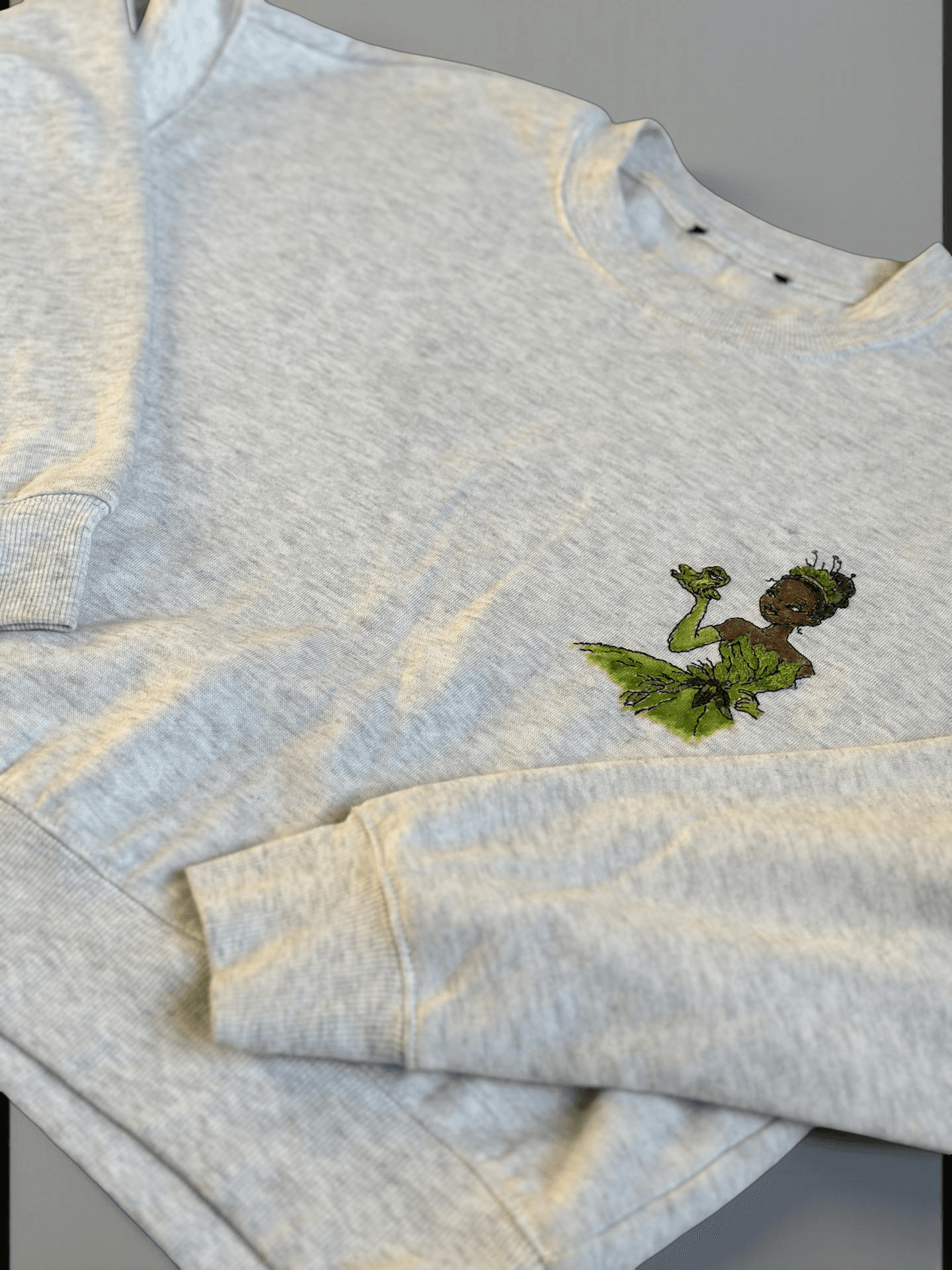 Fairy Embroidered Sweatshirt