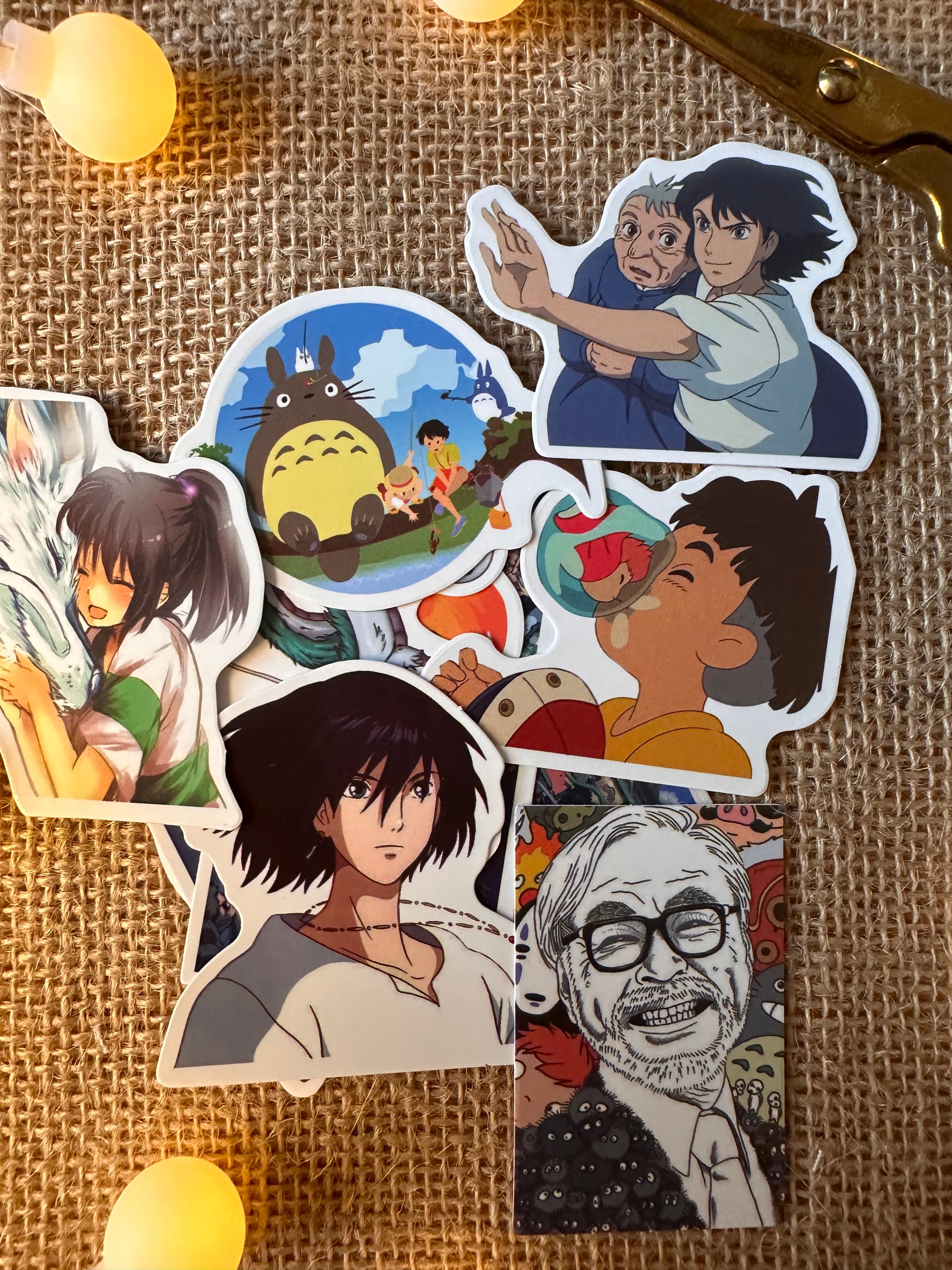 Studio Ghibli sticker loot bag